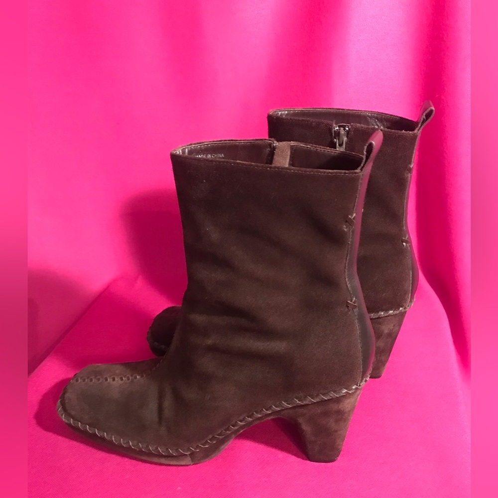 Linea Paolo Suede Ankle Boot - Picture 3 of 10